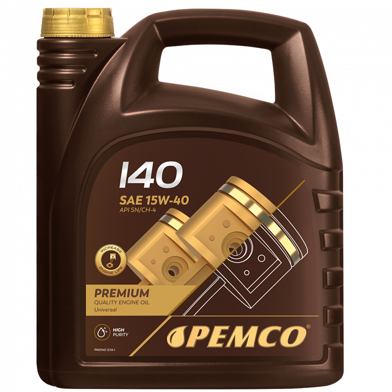 Λάδι Κινητήρα Pemco Idrive 140 15w-40 4lt - Amortiser Online Λάδι Κινητήρα pemco idrive 140 15w-40 4lt -