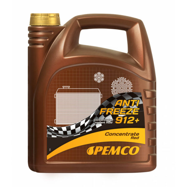 Pemco antifreeze 912+ ΚΟΚΚΙΝΟ 5l - amortiser online -