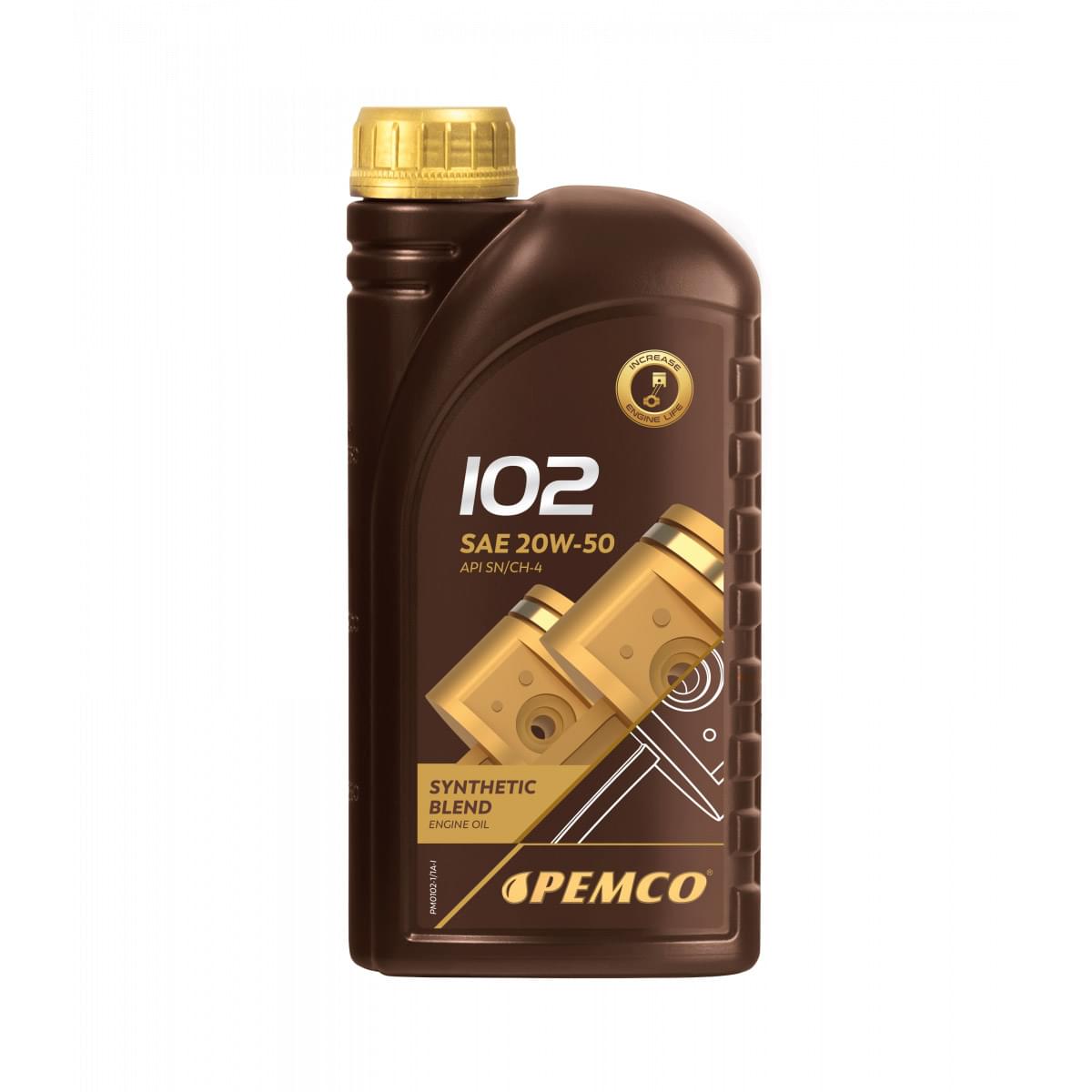 Λάδι Κινητήρα Pemco Idrive 102 20w-50 1lt - Amortiser Online Λάδι Κινητήρα pemco idrive 102 20w-50 1lt -