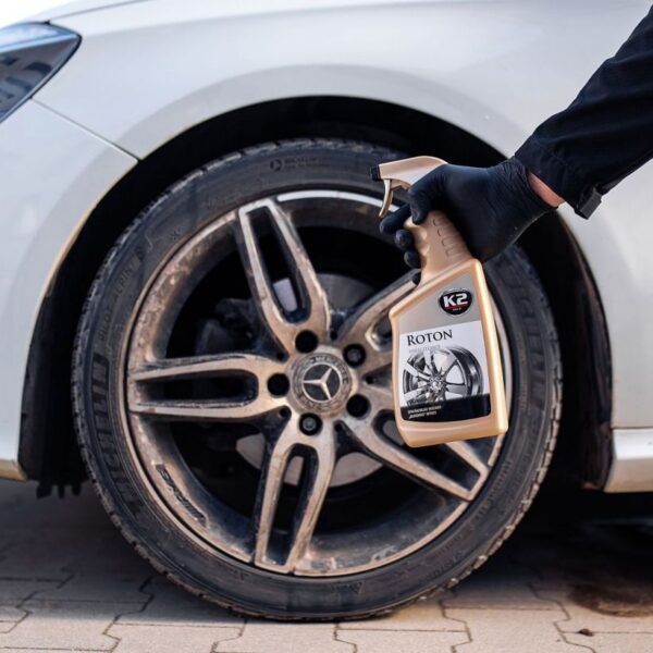 K2 Καθαριστικό γυαλιστικό υγρό ζαντών – roton wheel cleaner 700ml - amortiser online k2 Καθαριστικό γυαλιστικό υγρό ζαντών – roton wheel cleaner 700ml -