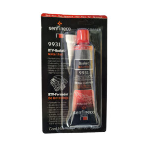 Το Senfineco RTV-Gasket Maker Red είναι ένα υψηλής απόδοσης σιλικονούχο στεγανωτικό, σχεδιασμένο για τη δημιουργία φλαντζών σε κινητήρες και άλλα μηχανικά μέρη που υπόκεινται σε υψηλές θερμοκρασίες. Το προϊόν αντέχει σε θερμοκρασίες έως και 300°C, προσφέροντας εξαιρετική αντοχή σε λάδια, υγρά ψύξης, και άλλες χημικές ουσίες. Το RTV-Gasket Maker Red της Senfineco είναι ιδανικό για εφαρμογές σε συστήματα εξάτμισης, καπάκια βαλβίδων, αντλίες νερού, και άλλες επιφάνειες που χρειάζονται ανθεκτική σφράγιση. Παρέχει αξιόπιστη στεγανοποίηση και αντικαθιστά παραδοσιακές φλάντζες με μεγάλη ευκολία χρήσης.