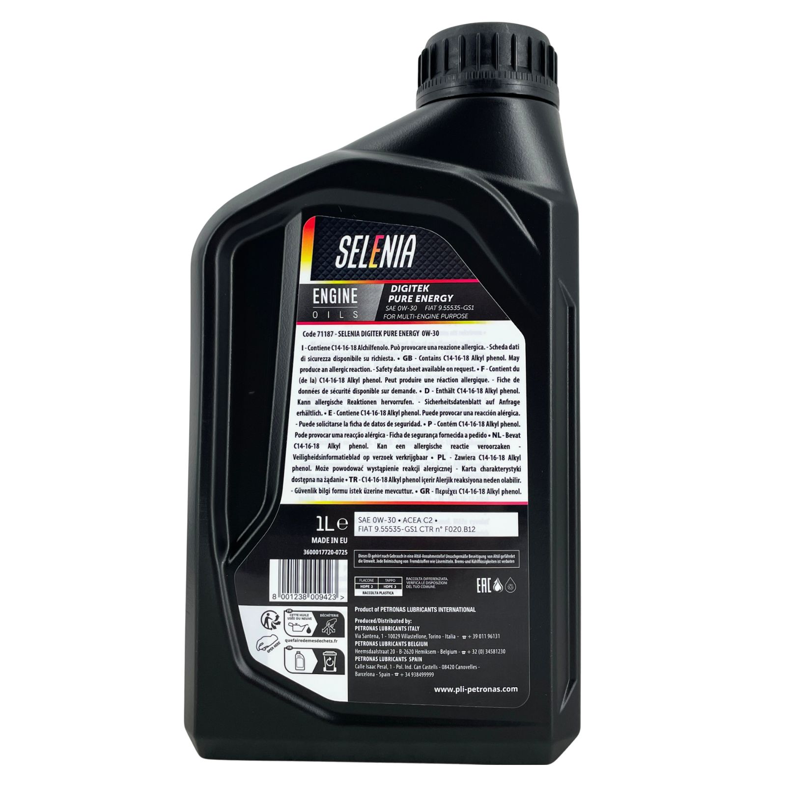 Λιπαντικό Κινητήρα Selenia Digitek Pure Energy 0w-30 1lt - Acea C2 - Amortiseronline Λιπαντικό Κινητήρα selenia digitek pure energy 0w-30 1lt - acea c2 -