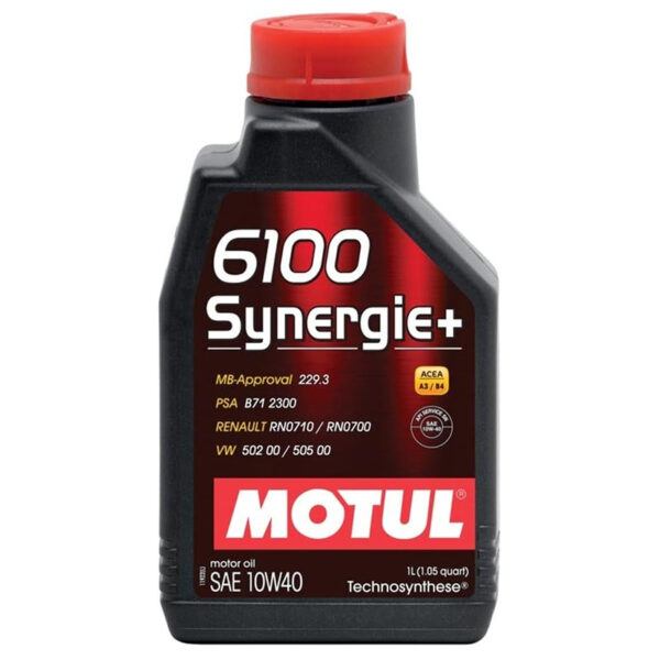 Motul 6100 synergie+ 10w-40 1l - amortiser online -