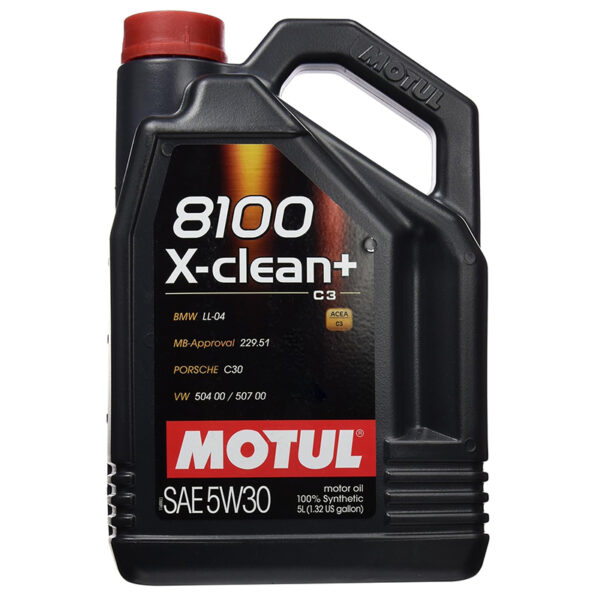 Motul 8100 x-clean+ 5w30 c3 5l - amortiser online -