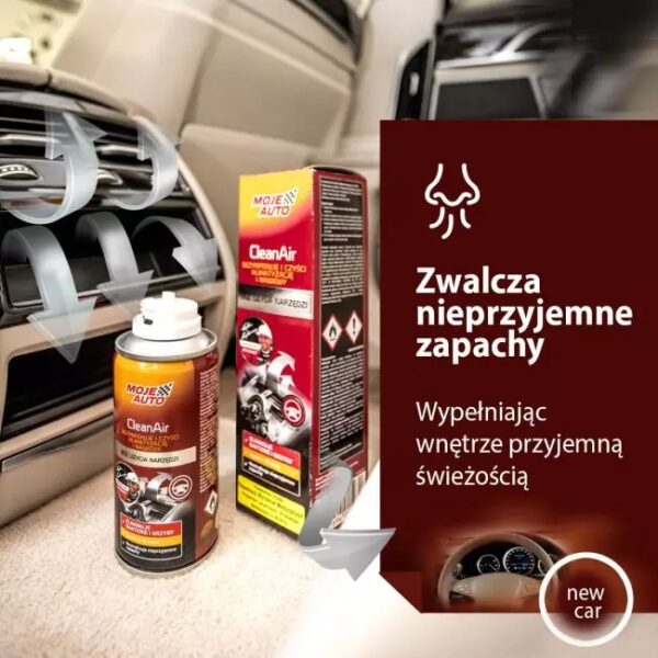 Moje auto cleanair new car - amortiser online -