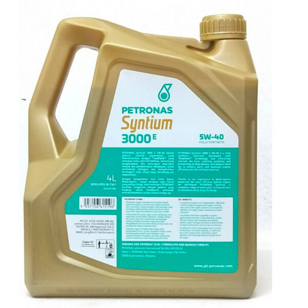 Petronas syntium 3000 e 5w40 4lt - amortiser online -