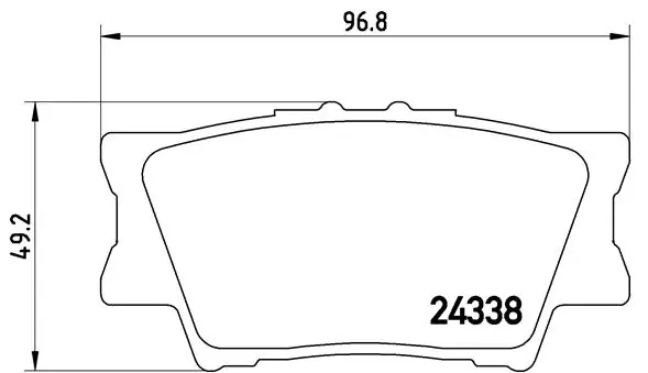 Σετ τακάκια, Δισκόφρενα Brembo P 83 089 - Amortiseronline - Amortiseronline Σετ τακάκια, Δισκόφρενα brembo p 83 089 - amortiseronline -