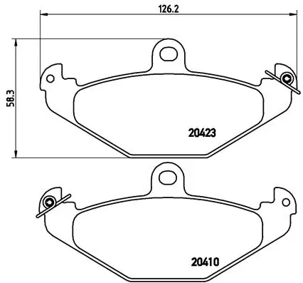Σετ τακάκια, Δισκόφρενα Brembo P 68 017 - Amortiseronline - Amortiseronline Σετ τακάκια, Δισκόφρενα brembo p 68 017 - amortiseronline -