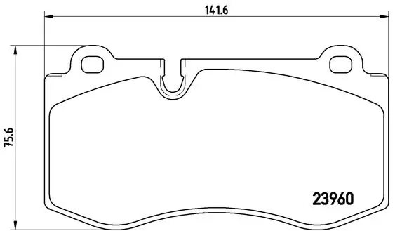 Σετ τακάκια, Δισκόφρενα Brembo P 50 074 για Mercedes - Amortiseronline - Amortiseronline Σετ τακάκια, Δισκόφρενα brembo p 50 074 για mercedes - amortiseronline -