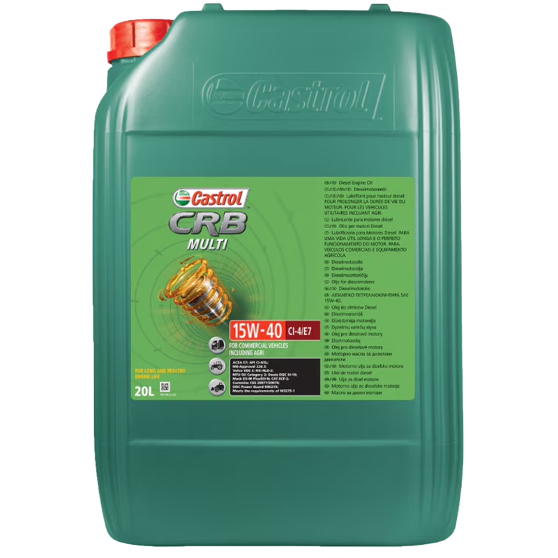 Λάδι Φορτηγών Castrol Crb Multi 15w-40 Ci-4 20lt - Amortiser Online Λάδι Φορτηγών castrol crb multi 15w-40 ci-4 20lt - crcrbm47-20-2