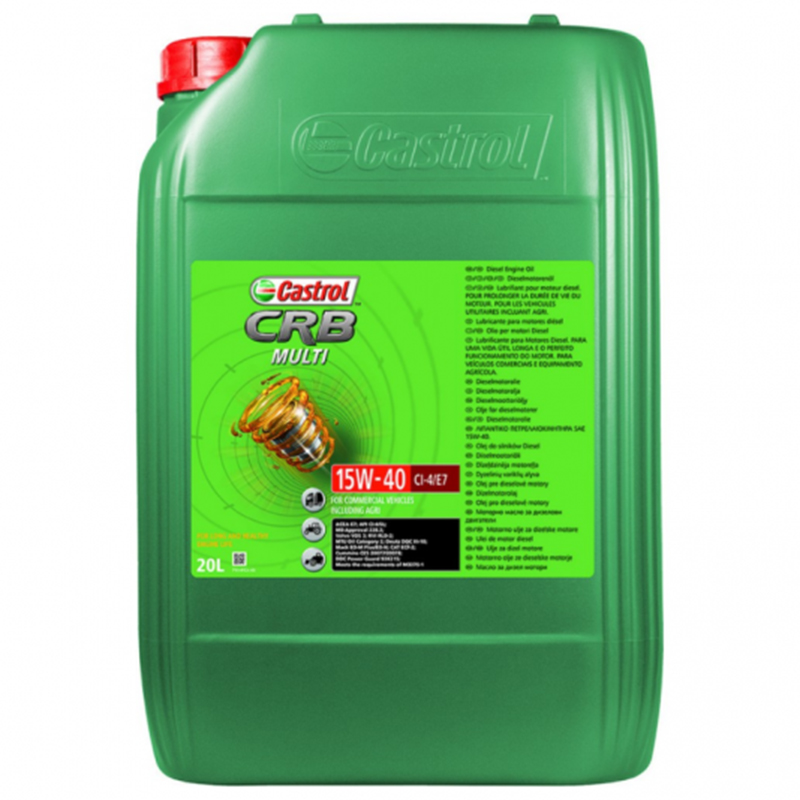 Λάδι Φορτηγών Castrol Crb Multi 15w-40 Ci-4 20lt - Amortiser Online Λάδι Φορτηγών castrol crb multi 15w-40 ci-4 20lt - crcrbm47-20