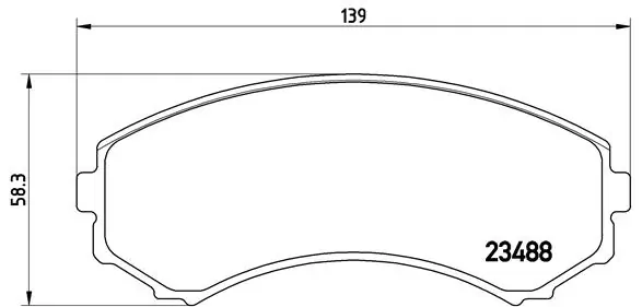 Σετ τακάκια, Δισκόφρενα Brembo P 54 029 για Mazda, Mitsubishi - Amortiseronline - Amortiseronline Σετ τακάκια, Δισκόφρενα brembo p 54 029 για mazda, mitsubishi - amortiseronline -