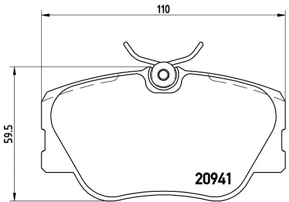Σετ τακάκια, Δισκόφρενα Brembo P 50 008 για Mercedes - Amortiseronline - Amortiseronline Σετ τακάκια, Δισκόφρενα brembo p 50 008 για mercedes - amortiseronline -