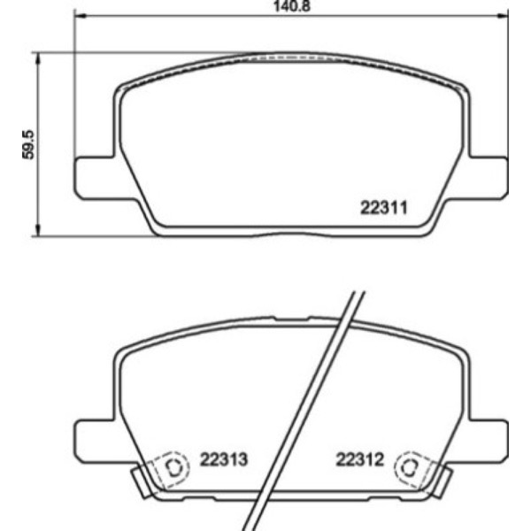 Σετ τακάκια, Δισκόφρενα Brembo P 07 012 για Opel - Amortiseronline - Amortiseronline Σετ τακάκια, Δισκόφρενα brembo p 07 012 για opel - amortiseronline -