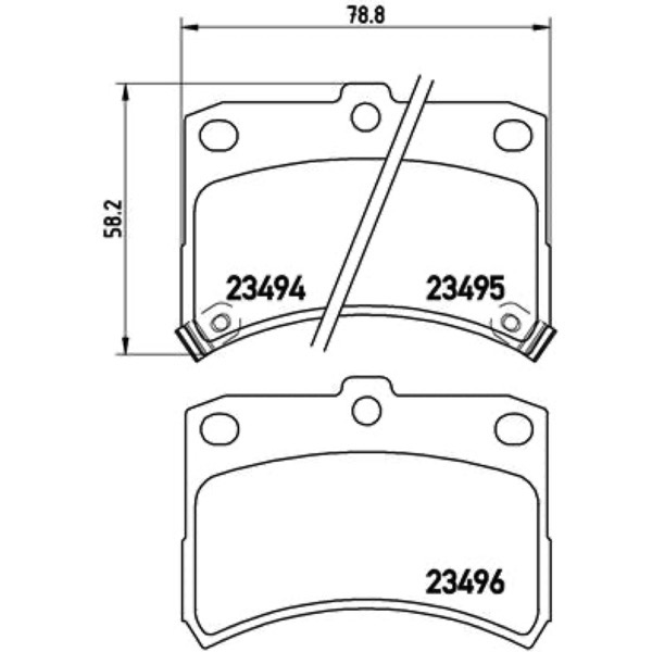 Σετ τακάκια, Δισκόφρενα Brembo P 16 009 - Amortiseronline - Amortiseronline Σετ τακάκια, Δισκόφρενα brembo p 16 009 - amortiseronline -