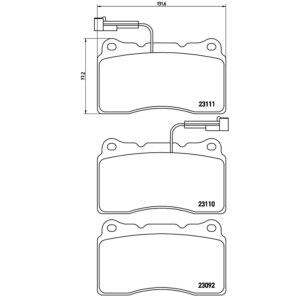 Σετ τακάκια, Δισκόφρενα Brembo P 23 078 για Alfa Romeo, Lancia, Renault, Volvo - Amortiser Online - Amortiser Online Σετ τακάκια, Δισκόφρενα brembo p 23 078 για alfa romeo, lancia, renault, volvo - amortiser online -