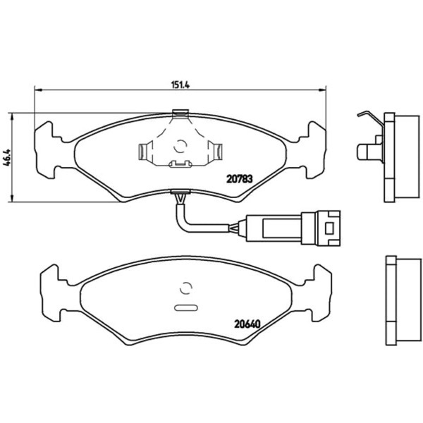 Σετ τακάκια, Δισκόφρενα Brembo P 24 012 - Amortiseronline - Amortiseronline Σετ τακάκια, Δισκόφρενα brembo p 24 012 - amortiseronline -