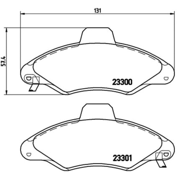 Σετ τακάκια, Δισκόφρενα Brembo P 24 045 - Amortiseronline - Amortiseronline Σετ τακάκια, Δισκόφρενα brembo p 24 045 - amortiseronline -