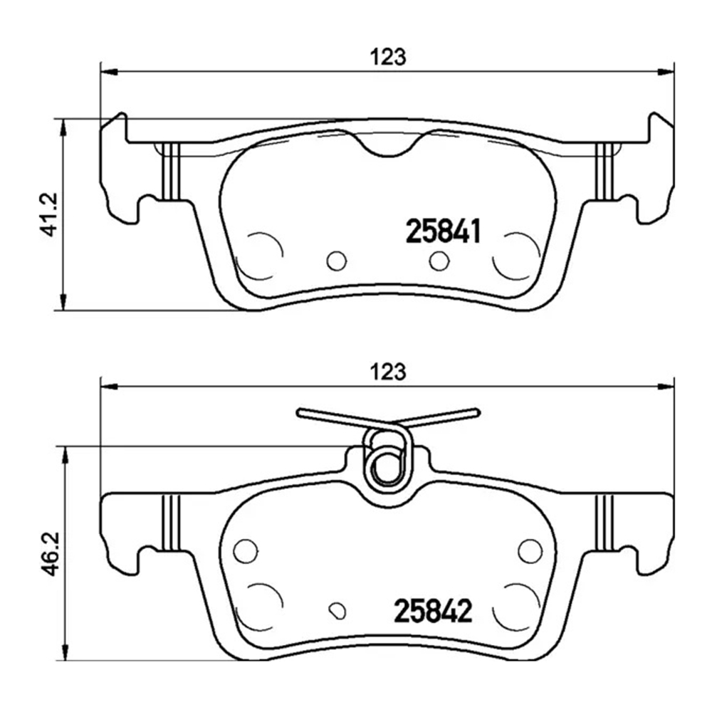 Σετ τακάκια, Δισκόφρενα Brembo P 24 204 για Ford, Peugeot - Amortiser Online - Amortiser Online Σετ τακάκια, Δισκόφρενα brembo p 24 204 για ford, peugeot - amortiser online -