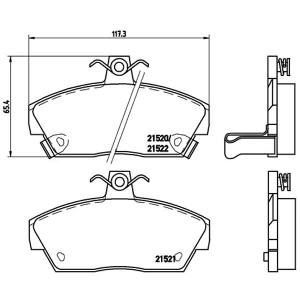 Σετ τακάκια, Δισκόφρενα Brembo P 28 019 - Amortiseronline - Amortiseronline Σετ τακάκια, Δισκόφρενα brembo p 28 019 - amortiseronline -