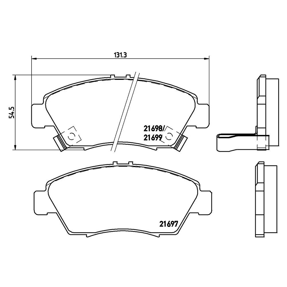 Σετ τακάκια, Δισκόφρενα Brembo P 28 024 για Honda - Amortiseronline - Amortiseronline Σετ τακάκια, Δισκόφρενα brembo p 28 024 για honda - amortiseronline -