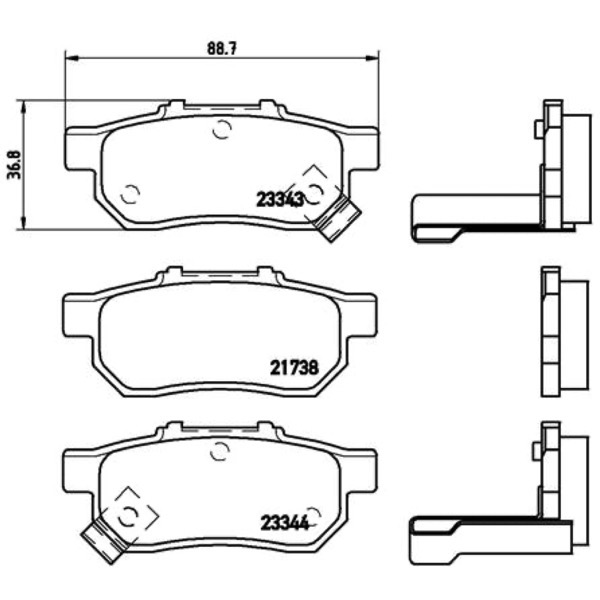 Σετ τακάκια, Δισκόφρενα Brembo P 28 025 - Amortiseronline - Amortiseronline Σετ τακάκια, Δισκόφρενα brembo p 28 025 - amortiseronline -