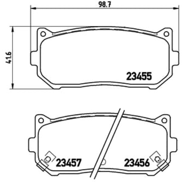 Σετ τακάκια, Δισκόφρενα Brembo P 30 008 - Amortiseronline - Amortiseronline Σετ τακάκια, Δισκόφρενα brembo p 30 008 - amortiseronline -
