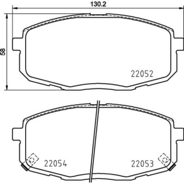 Σετ τακάκια, Δισκόφρενα Brembo P 30 099 - Amortiseronline - Amortiseronline Σετ τακάκια, Δισκόφρενα brembo p 30 099 - amortiseronline -