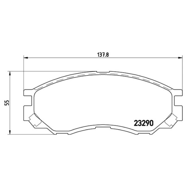 Σετ τακάκια, Δισκόφρενα Brembo P 54 020 - Amortiseronline - Amortiseronline Σετ τακάκια, Δισκόφρενα brembo p 54 020 - amortiseronline -