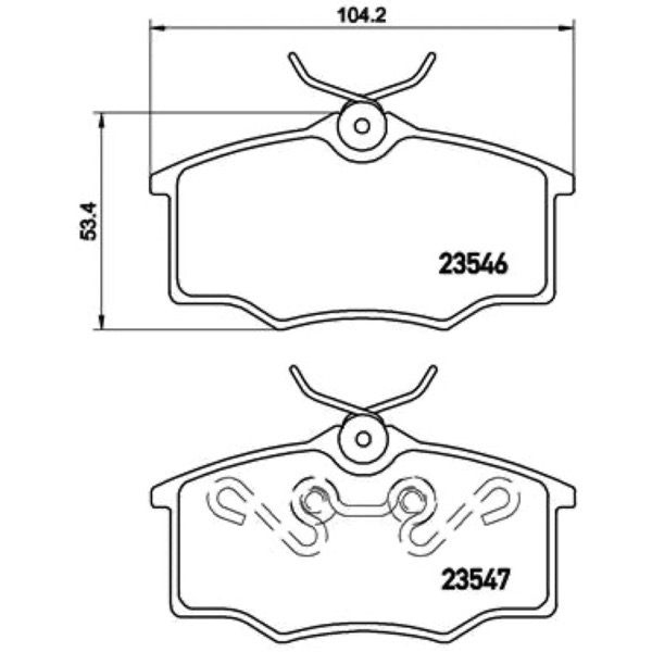 Σετ τακάκια, Δισκόφρενα Brembo P 59 034 - Amortiseronline - Amortiseronline Σετ τακάκια, Δισκόφρενα brembo p 59 034 - amortiseronline -