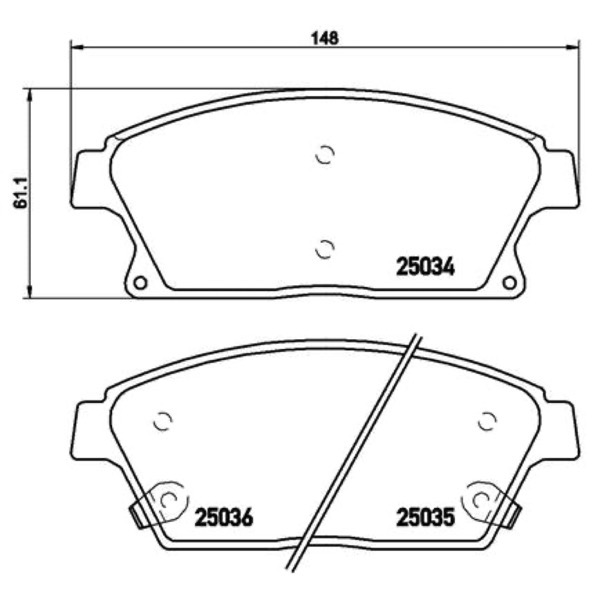 Σετ τακάκια, Δισκόφρενα Brembo P 59 077 - Amortiseronline - Amortiseronline Σετ τακάκια, Δισκόφρενα brembo p 59 077 - amortiseronline -
