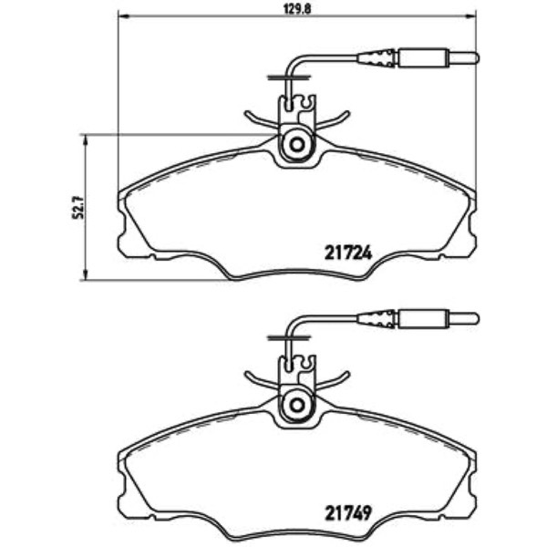 Σετ τακάκια, Δισκόφρενα Brembo P 61 056 - Amortiseronline - Amortiseronline Σετ τακάκια, Δισκόφρενα brembo p 61 056 - amortiseronline -