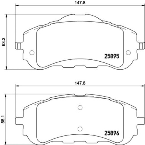 Σετ τακάκια, Δισκόφρενα Brembo P 61 120 - Amortiseronline - Amortiseronline Σετ τακάκια, Δισκόφρενα brembo p 61 120 - amortiseronline -