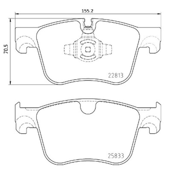 Σετ τακάκια, Δισκόφρενα Brembo P 61 135 - Amortiseronline - Amortiseronline Σετ τακάκια, Δισκόφρενα brembo p 61 135 - amortiseronline -