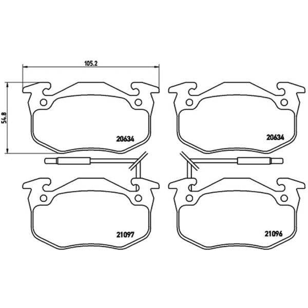 Σετ τακάκια, Δισκόφρενα Brembo P 68 015 - Amortiseronline - Amortiseronline Σετ τακάκια, Δισκόφρενα brembo p 68 015 - amortiseronline -