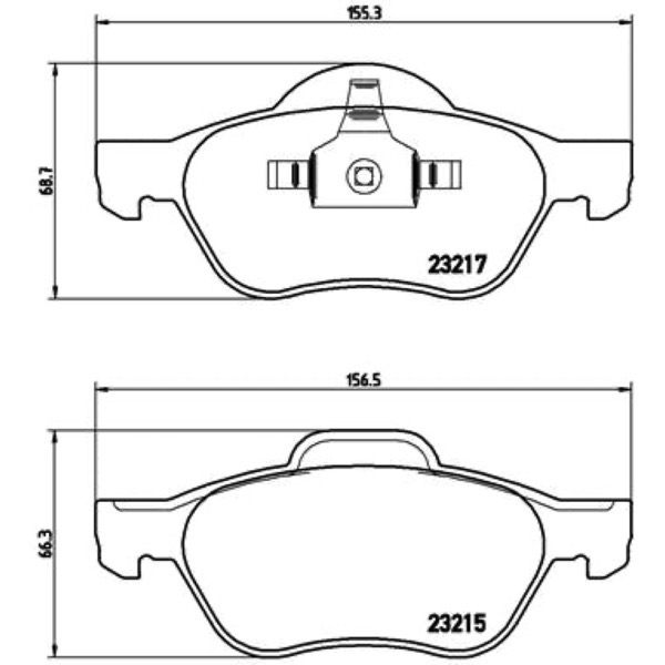 Σετ τακάκια, Δισκόφρενα Brembo P 68 048 - Amortiseronline - Amortiseronline Σετ τακάκια, Δισκόφρενα brembo p 68 048 - amortiseronline -