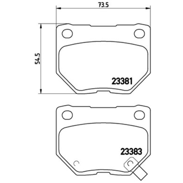 Σετ τακάκια, Δισκόφρενα Brembo P 78 016 - Amortiseronline - Amortiseronline Σετ τακάκια, Δισκόφρενα brembo p 78 016 - amortiseronline -