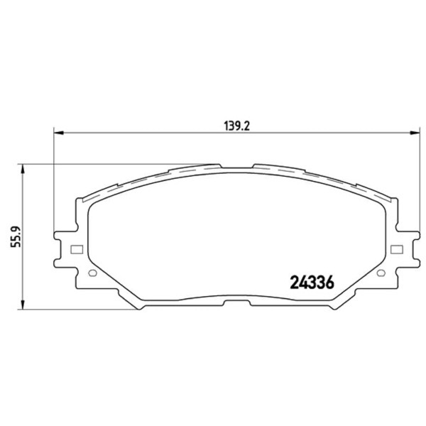 Σετ τακάκια, Δισκόφρενα Brembo P 83 082 - Amortiseronline - Amortiseronline Σετ τακάκια, Δισκόφρενα brembo p 83 082 - amortiseronline -