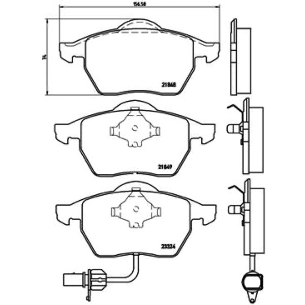 Σετ τακάκια, Δισκόφρενα Brembo P 85 060 - Amortiseronline - Amortiseronline Σετ τακάκια, Δισκόφρενα brembo p 85 060 - amortiseronline -