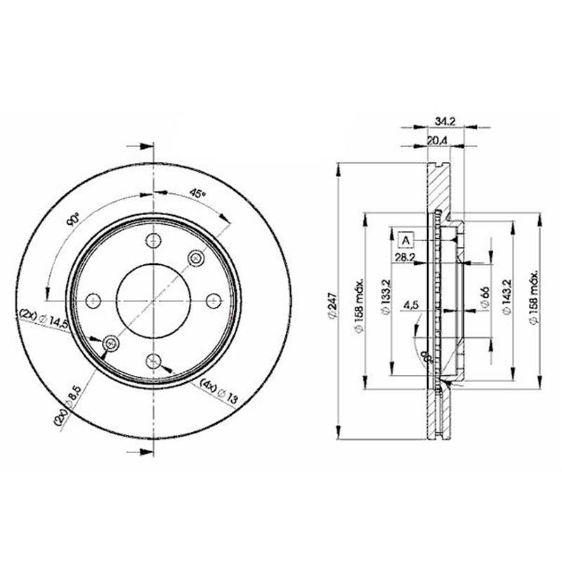 Δισκόπλακα Ztec+ Bd1221 για Citroen Saxo 1.6i 16v Vts 96- Peugeot 106 1.4i F - Amortiser Online - Amortiser Online Δισκόπλακα ztec+ bd1221 για citroen saxo 1. 6i 16v vts 96- peugeot 106 1. 4i f - amortiser online -