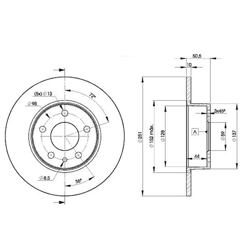 Δισκόπλακα Ztec+ Bd1739 για Alfa Romeo 147 1.6-2.0 01-10 - Amortiser Online - Amortiser Online Δισκόπλακα ztec+ bd1739 για alfa romeo 147 1. 6-2. 0 01-10 - amortiser online -