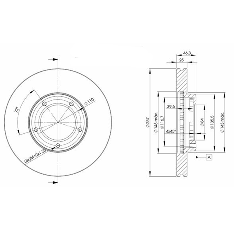 Δισκόπλακα Ztec+ Bd1927 για ΤΟΥΟΤΑ Hilux Iii Pick Up 2.5 05-08 - Amortiser Online - Amortiser Online Δισκόπλακα ztec+ bd1927 για ΤΟΥΟΤΑ hilux iii pick up 2. 5 05-08 - amortiser online -