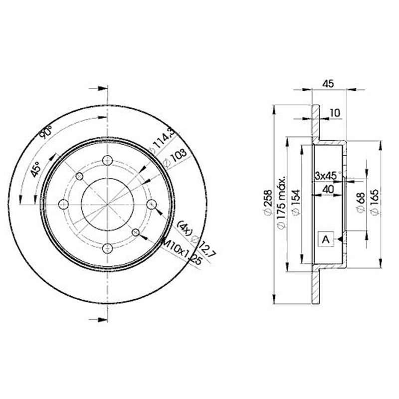 Δισκόπλακα Ztec+ Bd2592 για Nissan Almera Ii (n16) 1.5 02- F Primera Ii(p11) R - Amortiser Online - Amortiser Online Δισκόπλακα ztec+ bd2592 για nissan almera ii (n16) 1. 5 02- f primera ii(p11) r - amortiser online -