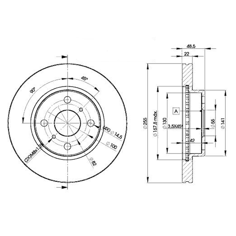 Δισκόπλακα Ztec+ Bd2642 για Toyota Corolla 1.3i 16v (ee111) 05/97-02/00 F - Amortiser Online - Amortiser Online Δισκόπλακα ztec+ bd2642 για toyota corolla 1. 3i 16v (ee111) 05/97-02/00 f - amortiser online -