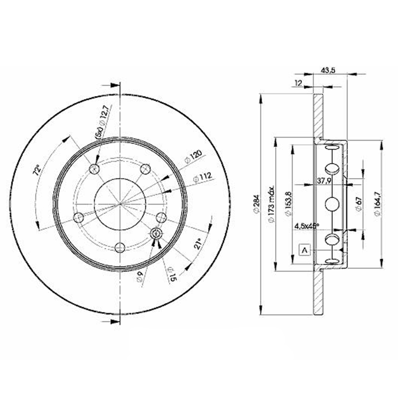 Δισκόπλακα Ztec+ Bd2654 για Mercedes C 180 (w202) 93-4/00 C 220 Diesel (w202) - Amortiser Online - Amortiser Online Δισκόπλακα ztec+ bd2654 για mercedes c 180 (w202) 93-4/00 c 220 diesel (w202) - amortiser online -
