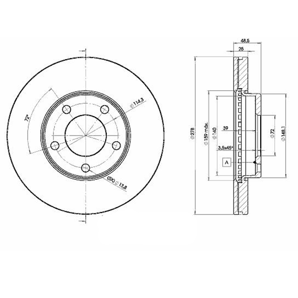 Δισκόπλακα Ztec+ Bd4387 για Toyota Avensis 2.0 D-4d 10/99- F - Amortiser Online - Amortiser Online Δισκόπλακα ztec+ bd4387 για toyota avensis 2. 0 d-4d 10/99- f - amortiser online -