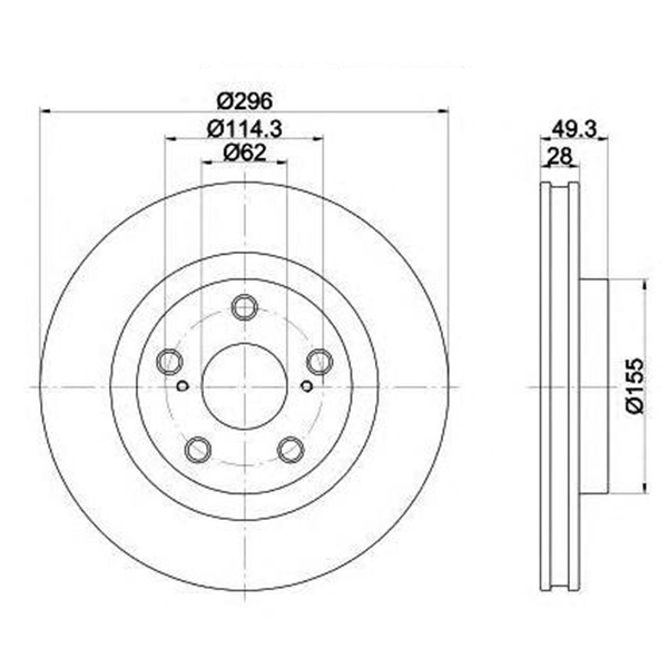 Δισκόπλακα Ztec+ Bd4828s για Toyota Rav 4 2.0 Vvt-i 03/06- F - Amortiser Online - Amortiser Online Δισκόπλακα ztec+ bd4828s για toyota rav 4 2. 0 vvt-i 03/06- f - amortiser online -