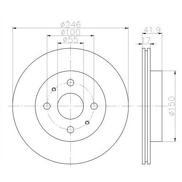 Δισκόπλακα Ztec+ Bd4905 για Daihatsu Sirion 1.3 W/abs 01/05- F - Amortiser Online - Amortiser Online Δισκόπλακα ztec+ bd4905 για daihatsu sirion 1. 3 w/abs 01/05- f - amortiser online -