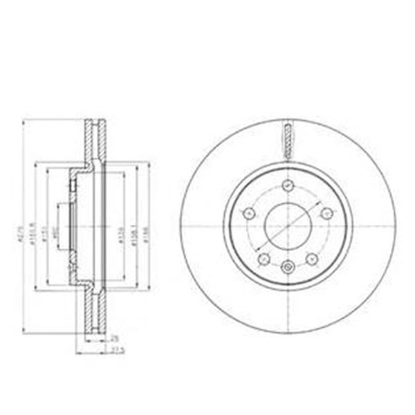 Δισκόπλακα Ztec+ Bd7475 για Opel Astra J 1.4 Turbo 09- F - Amortiser Online - Amortiser Online Δισκόπλακα ztec+ bd7475 για opel astra j 1. 4 turbo 09- f - amortiser online -