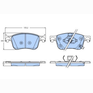 Δισκόφρενα  ZTEC+ για Ford